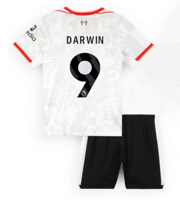 Liverpool Darwin Nunez #9 Tredje Kläder Barn 2024-25 Kortärmad (+ Korta byxor)